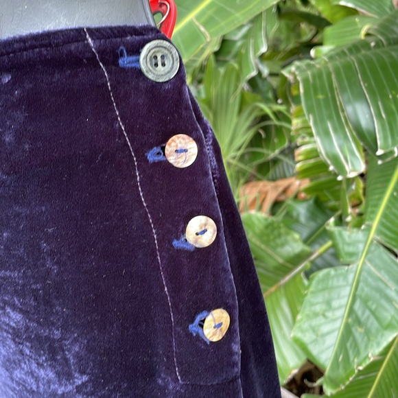 Citron burn out velvet maxi skirt - Picture 4 of 10